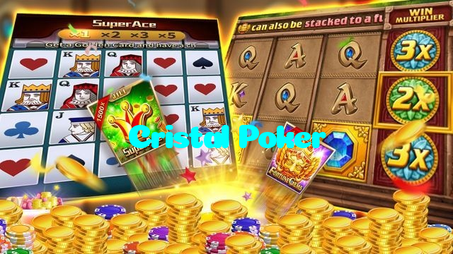 Cristal Poker casino presented on mobile device in Pakistan with slots and live games